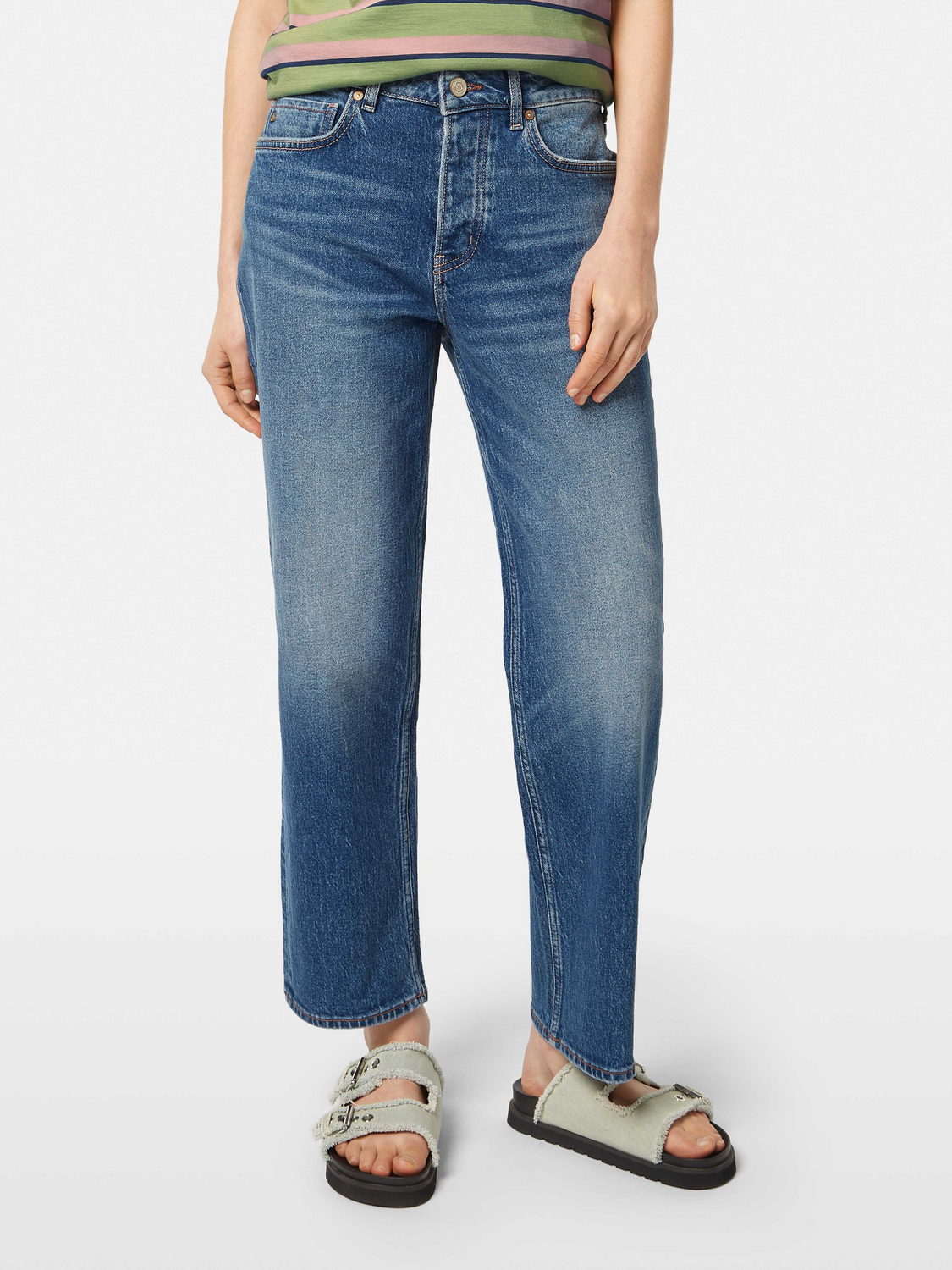 Pantalones vaqueros largos de mujer The Sky – Pierna recta